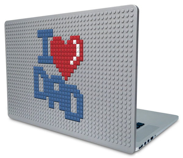I Love Dad Laptop Case