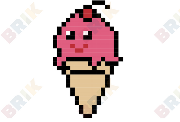 Ice Cream Pixel Art