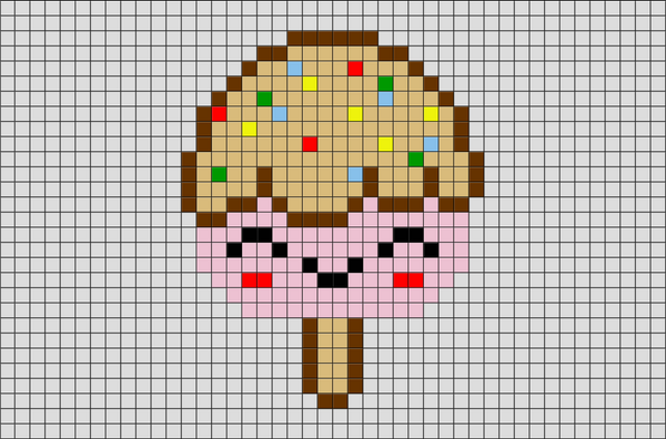 Ice Cream Pixel Art