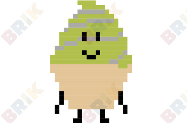 Ice Cream Pixel Art
