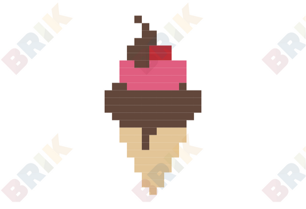 Ice Cream Pixel Art