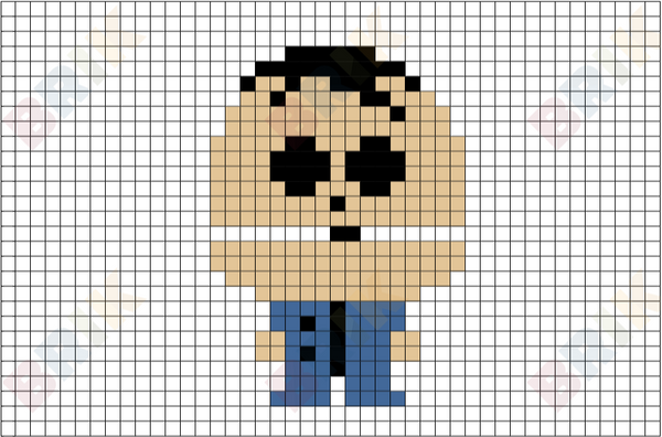 Ike Broflovski Pixel Art