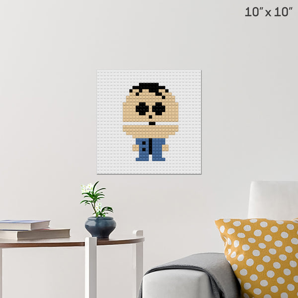 Ike Broflovski Brick Poster