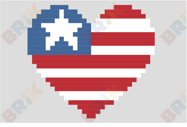 Independence Day Pixel Art