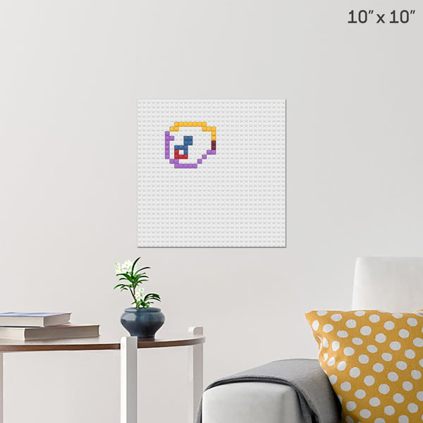 INSTAGRAM Brick Poster