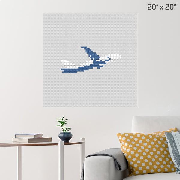 International Civil Aviation Day Brick Poster