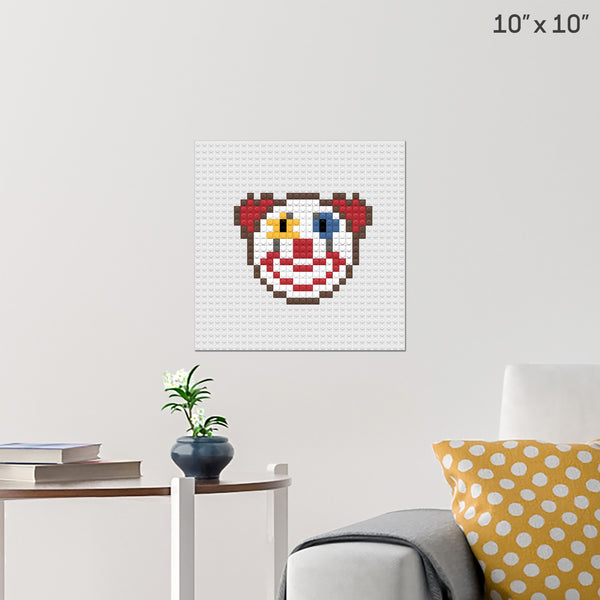 International Clown Week Brick Poster