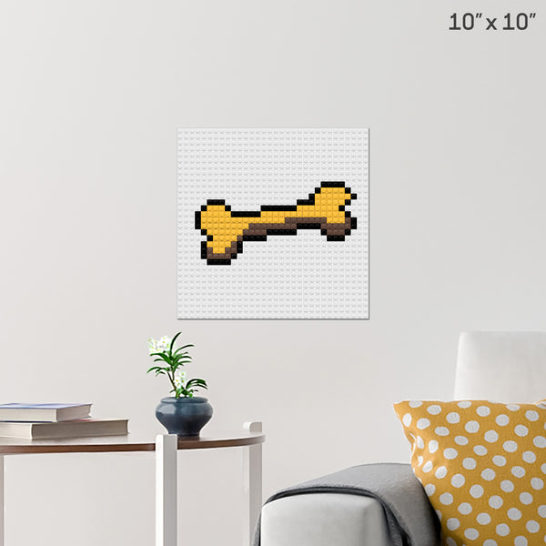 International Dog Biscuit Appreciation Day Brick Poster