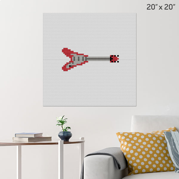 International Guitar Month Brick Poster
