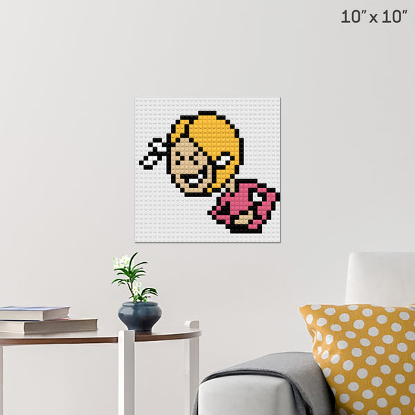 International Moment of Laughter Day Brick Poster