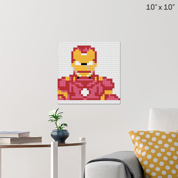 Ironman Brick Poster