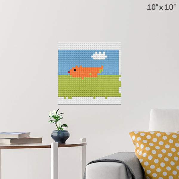 iza Brick Poster