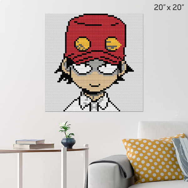 Izumi Kouta Brick Poster