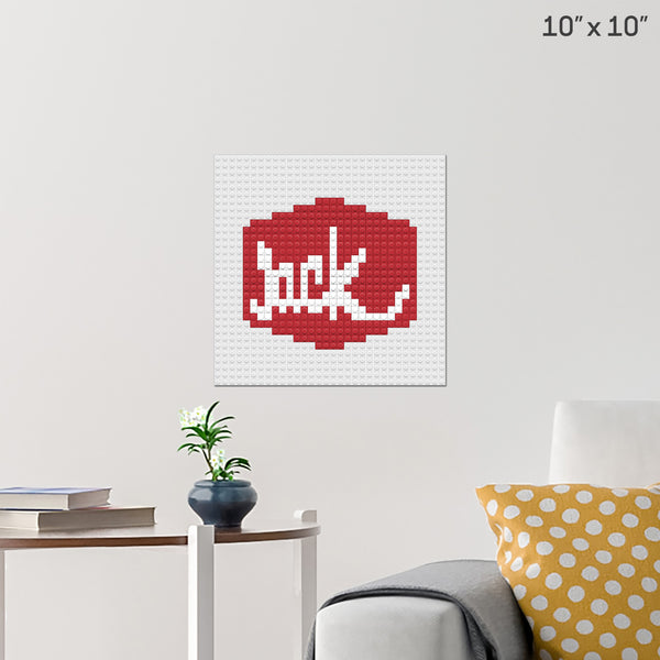 Jack in the Box Brick Poster