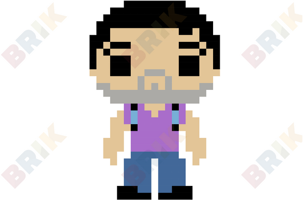Jack Shephard Pixel Art