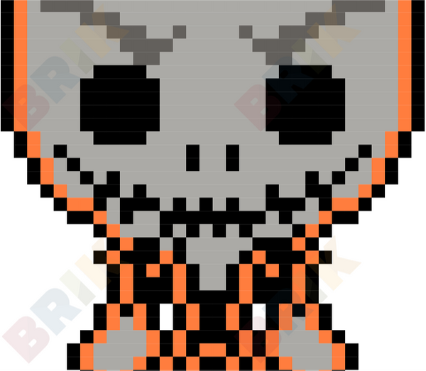 Jack Skellington Pixel Art