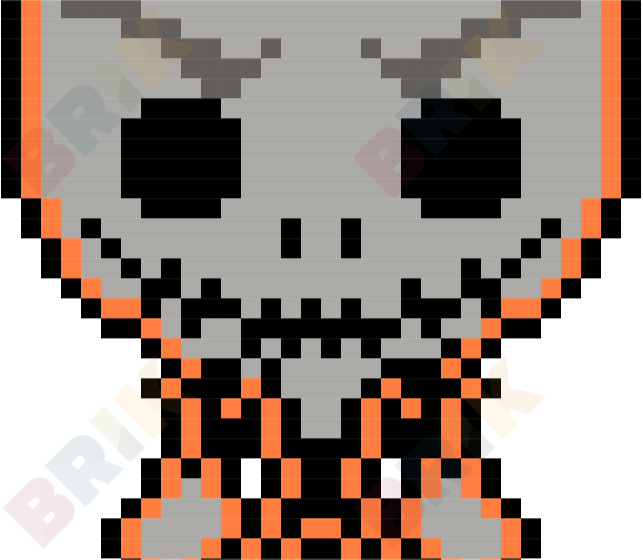 Jack Skellington Pixel Art – BRIK
