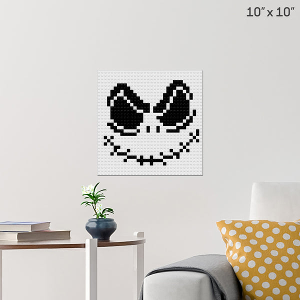 Jack Skellington Brick Poster