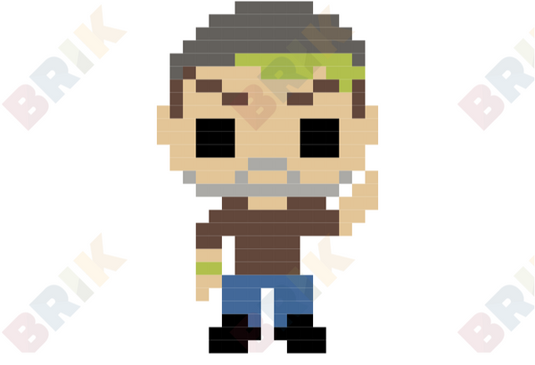 Jacksepticeye Pixel Art
