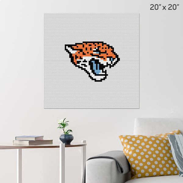 Jacksonville Jaguars Brick Poster
