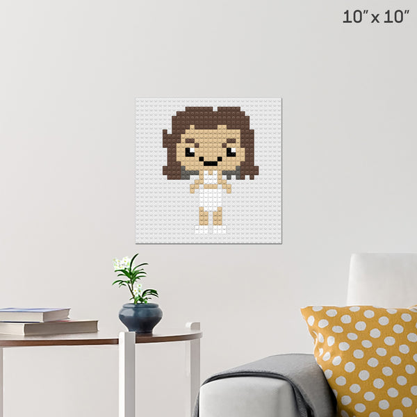 Janet Weiss Brick Poster