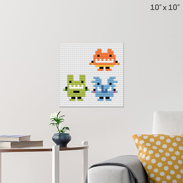 Jas Brick Poster