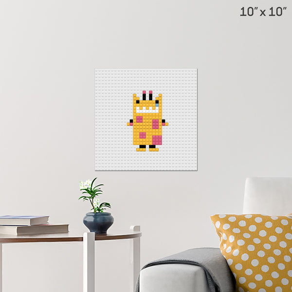 Jas Brick Poster