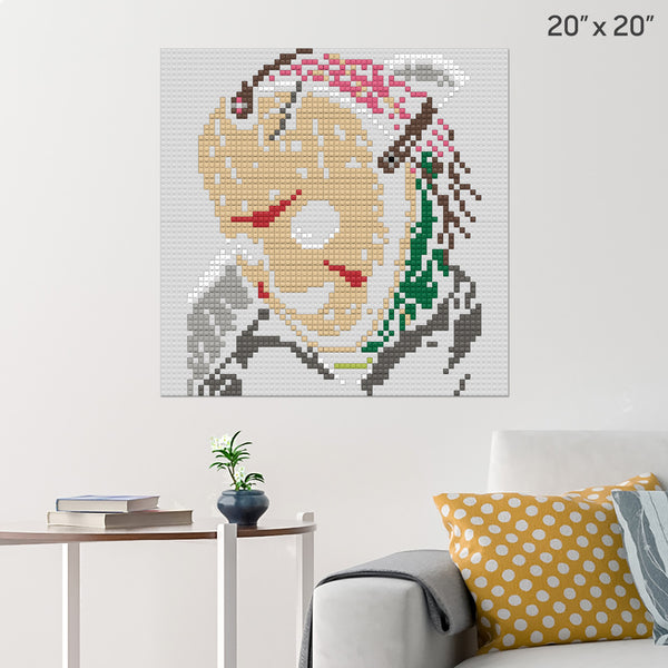 Jason Voorhees Brick Poster
