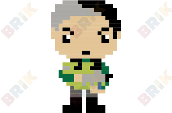 Jean-Baptiste Emmanuel Zorg Pixel Art