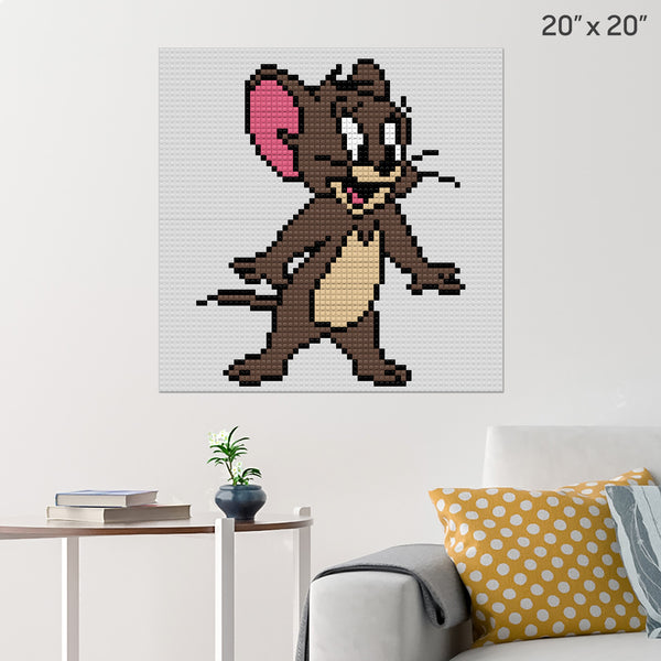 Jerry Mouse Brick Poster