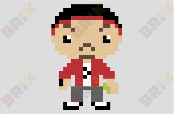 Jesse Pinkman Pixel Art