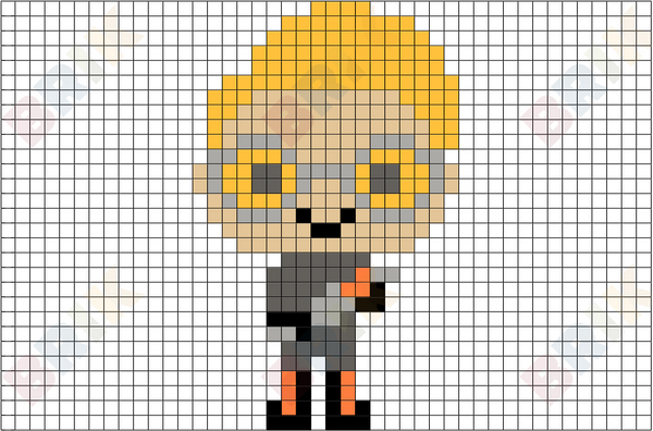 Jillian Holtzmann Pixel Art