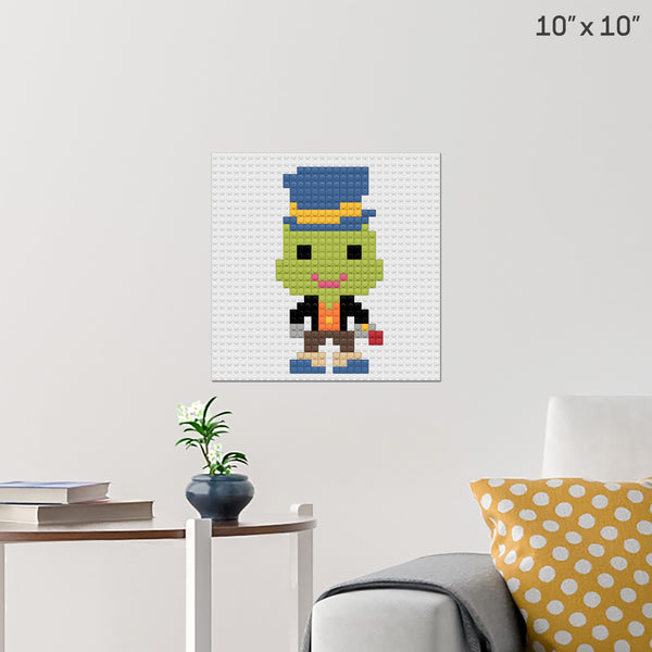 Jiminy Cricket Brick Poster