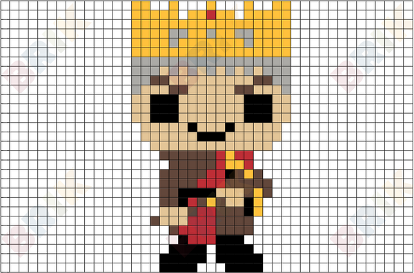 Joffrey Baratheon Pixel Art