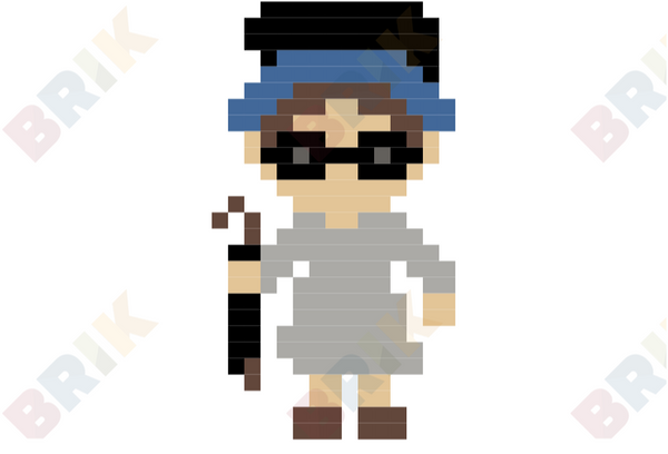 John Darling Pixel Art