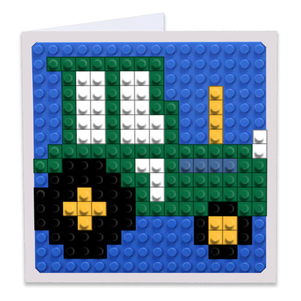 John Deere Ornament Greeting Card