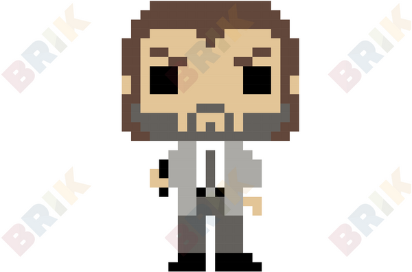 John Wick Pixel Art