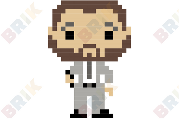 John Wick Pixel Art