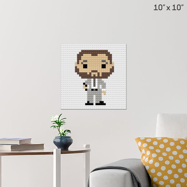 John Wick Brick Poster