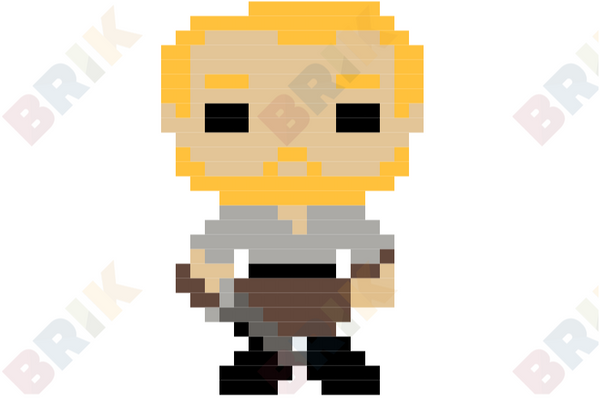 Jorah Mormont Pixel Art
