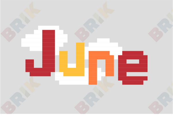 June Pixel Art