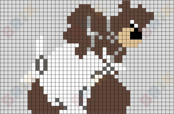 Junyer Bear Pixel Art