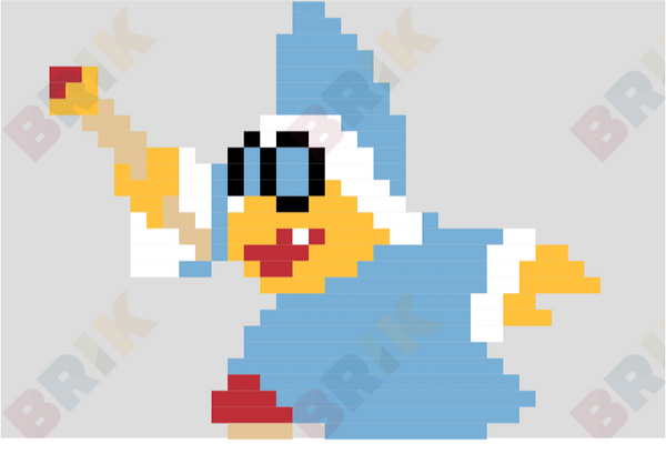 Kamek Pixel Art