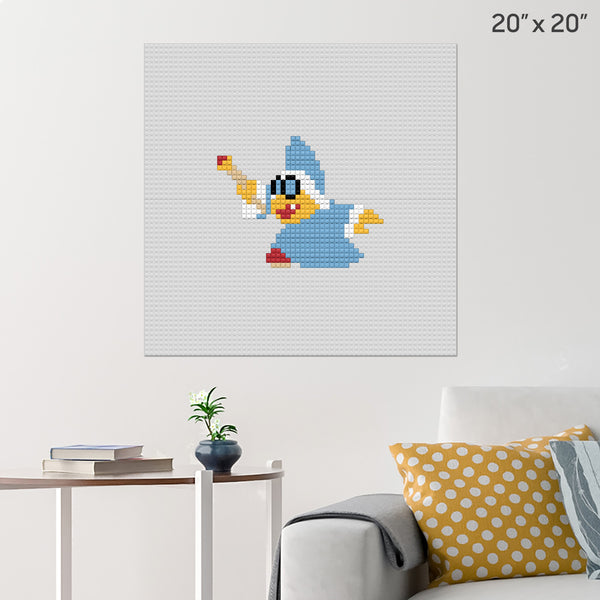 Kamek Brick Poster