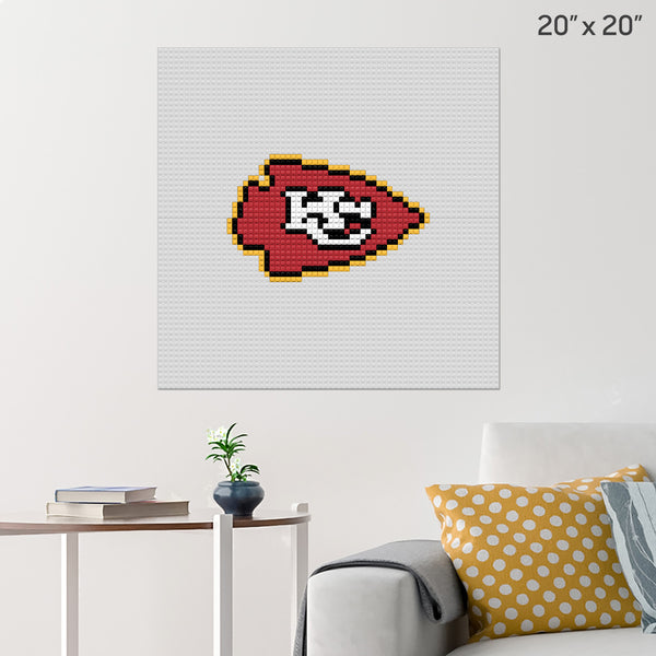 Kansas City Chiefs Brick Poster