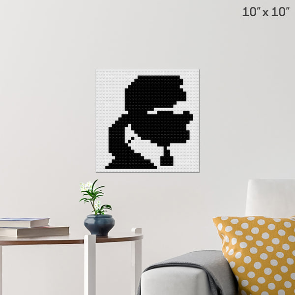 Karl Lagerfeld Brick Poster