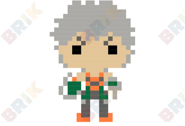 Katsuki Pixel Art
