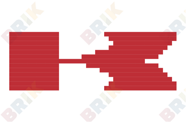 Kawasaki Heavy Industries Motorcycle & Engine Pixel Art