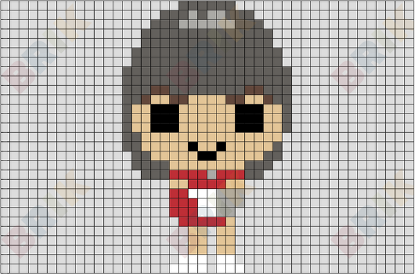 Kelly Kapowski Pixel Art