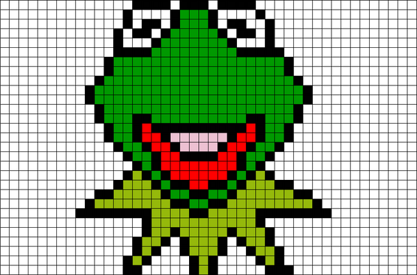 Kermit Pixel Art